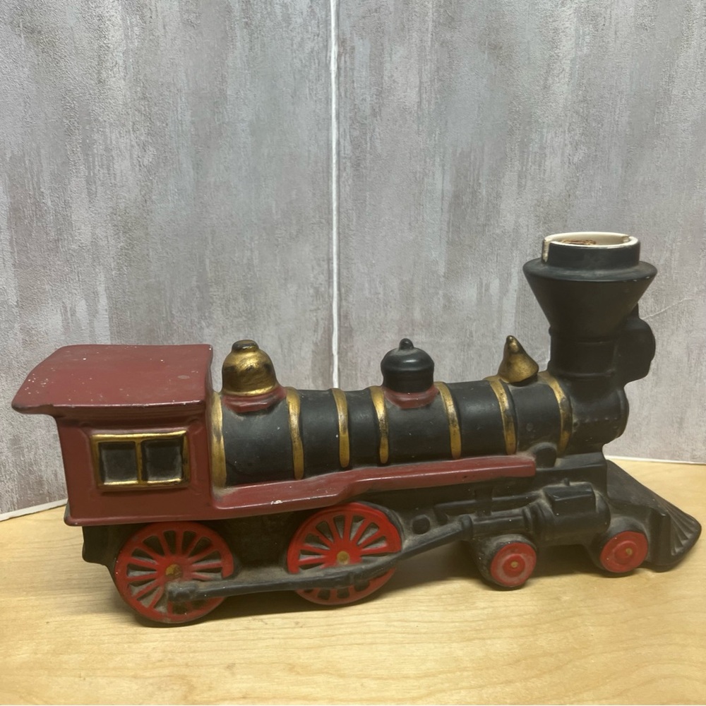Vintage McCormick Distillery Iron Horse Jupiter 60 Train Whiskey Decanter EMPTY!